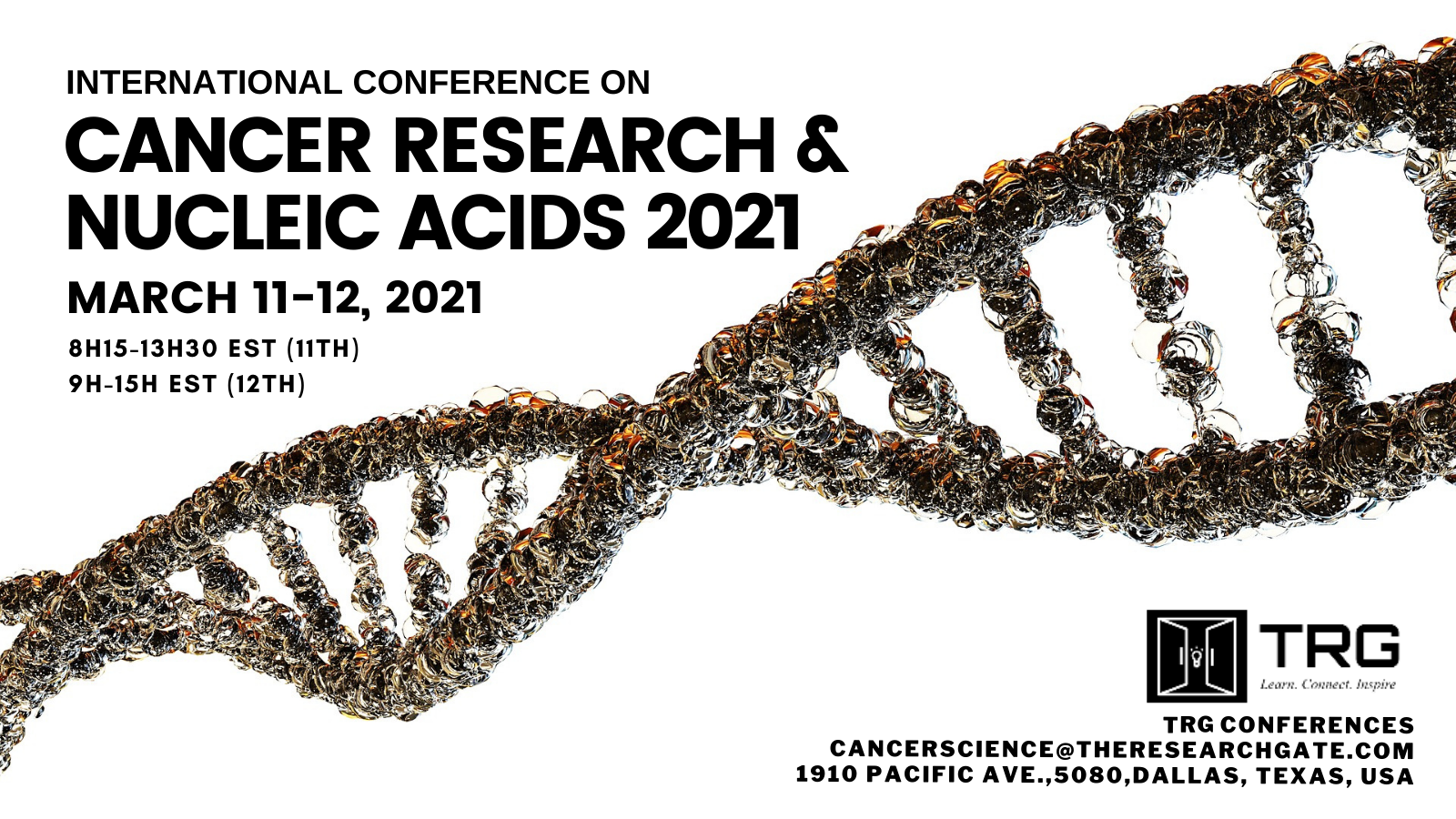 Cancer Research & Nucleic Acids 2021_March 11-12, 2021
